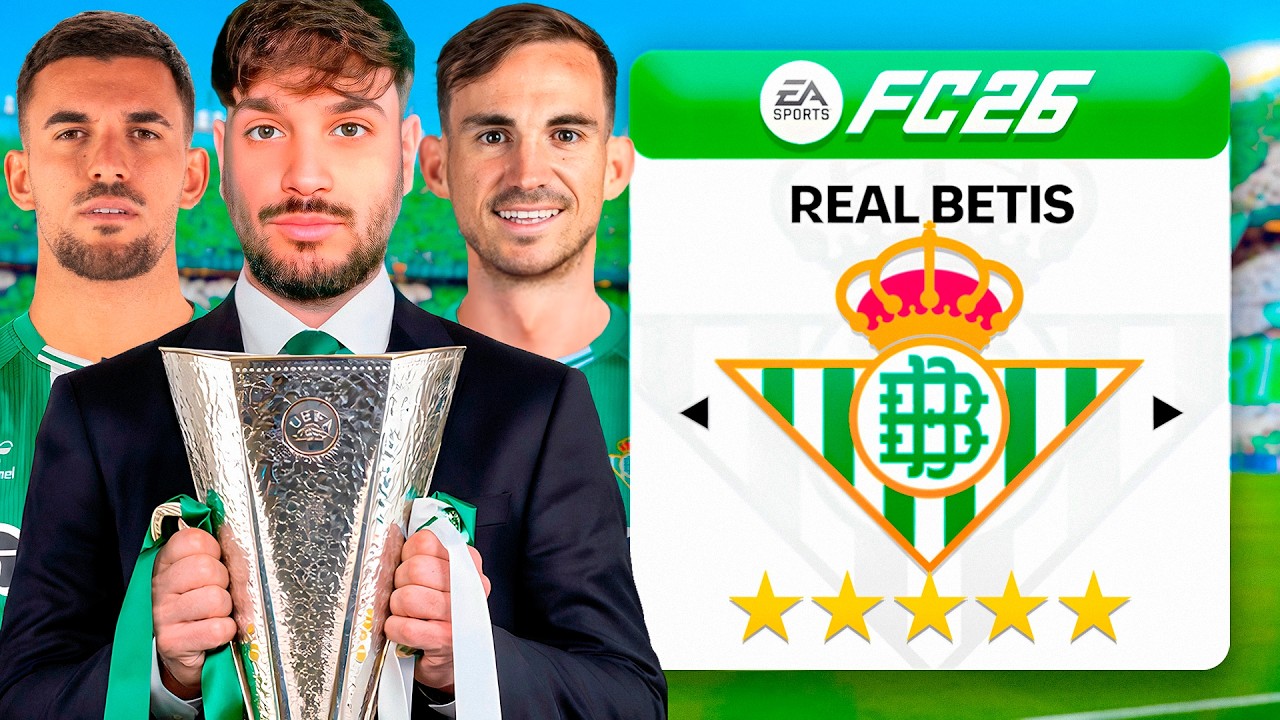 ¡El BETIS estaba PERDIDO… y lo hice LEGENDARIO!