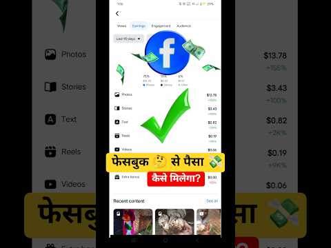 facebook se paisađž kaise kamayeà„€ facebook se paisađ° kaise milta hai #shorts #facebookearning