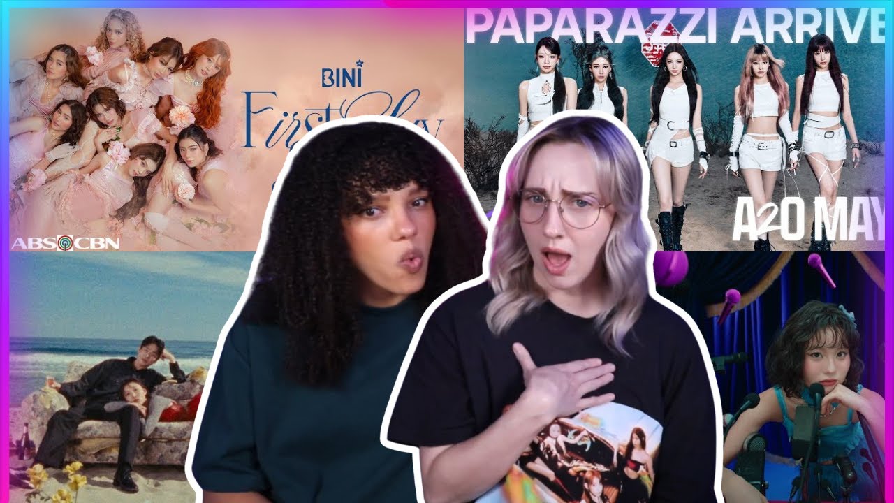 COUPLE REACTS TO A2O MAY, BINI, HANA, & HWASA | Catch Up