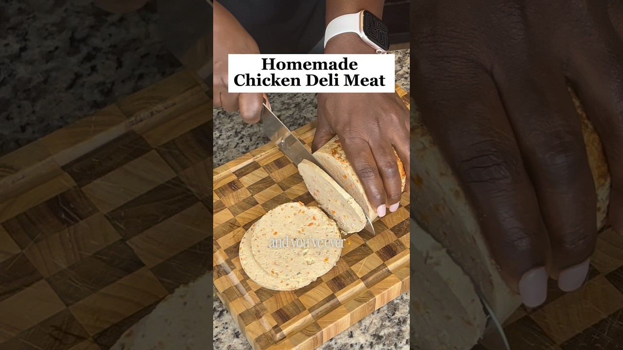 Homemade Chicken Deli Meat