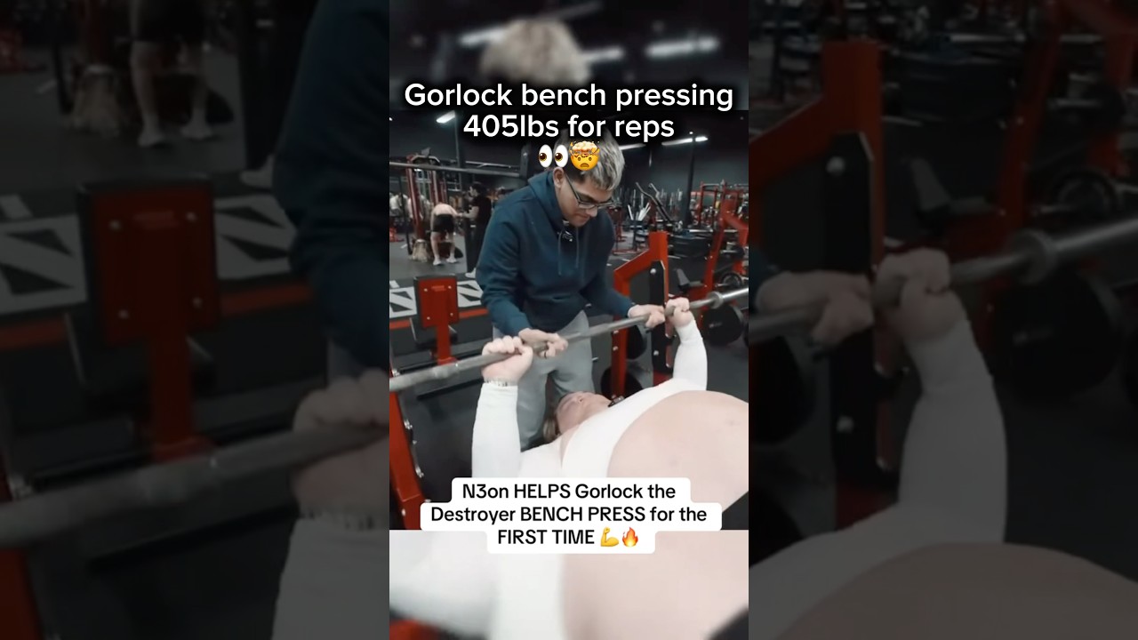 Gorlock the Destroyer Bench Presses Me! 😭
