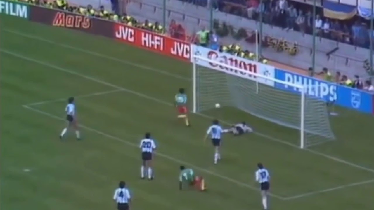 1990 Cameroon vs Argentina 1990 World Cup Highlights
