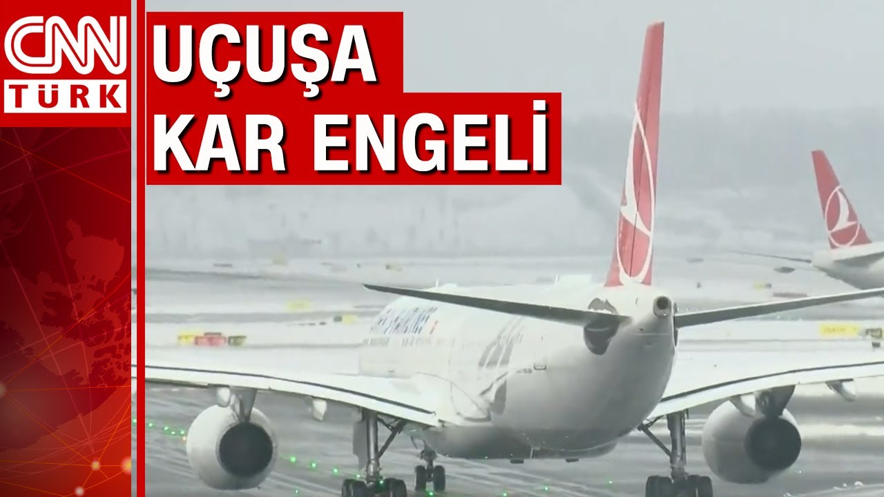 THY Many Flights Canceled Due to Snow 🌨️