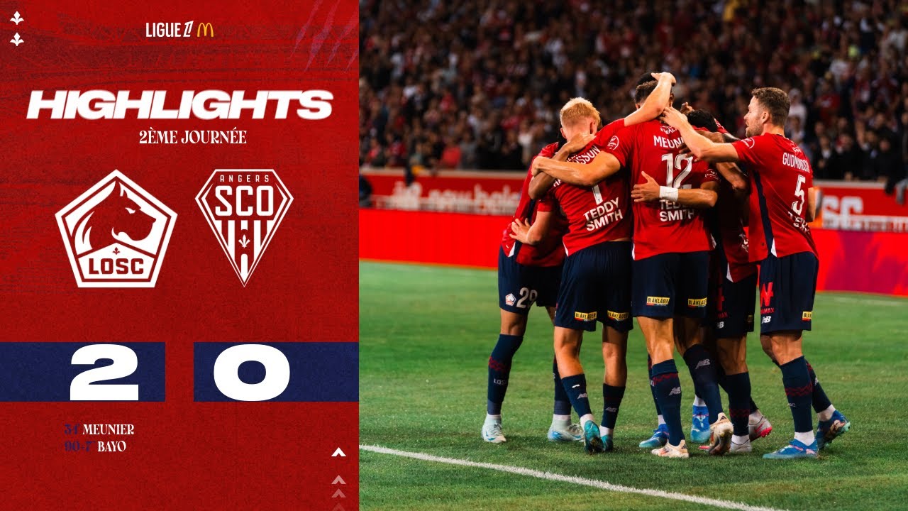 LOSC Dominates Angers 2-0 in Home Opener at Decathlon Arena đïž