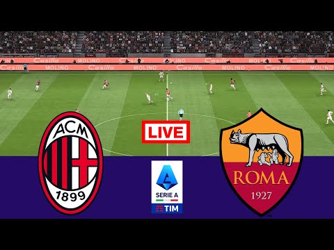🔴 In Diretta : AC Milan vs Roma | Serie A - 2025/26 | Streaming completo della partita