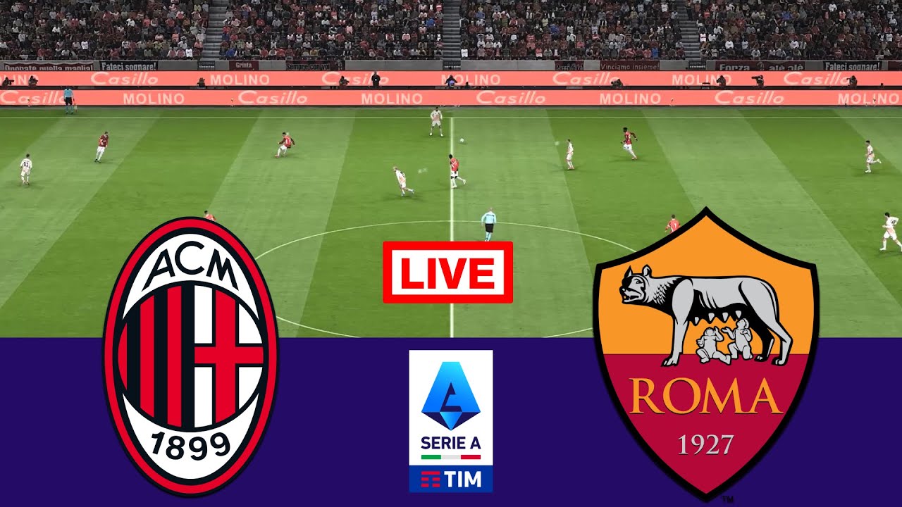 🔴 Live Streaming: AC Milan vs Roma | Serie A 2025/26 - Full Match Replay