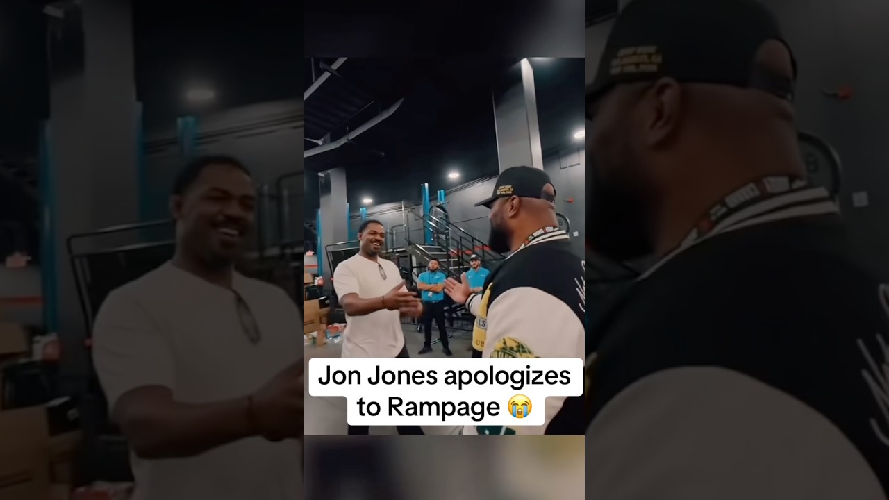 Jon Jones Apologizes to Rampage Jackson for Cheating π€