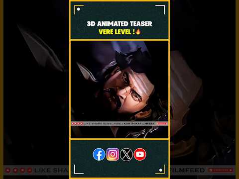 Animated Teaser Baahubali The Eternal War 😯🔥 | Prabhas | Latest movie updates #shorts #baahubali3