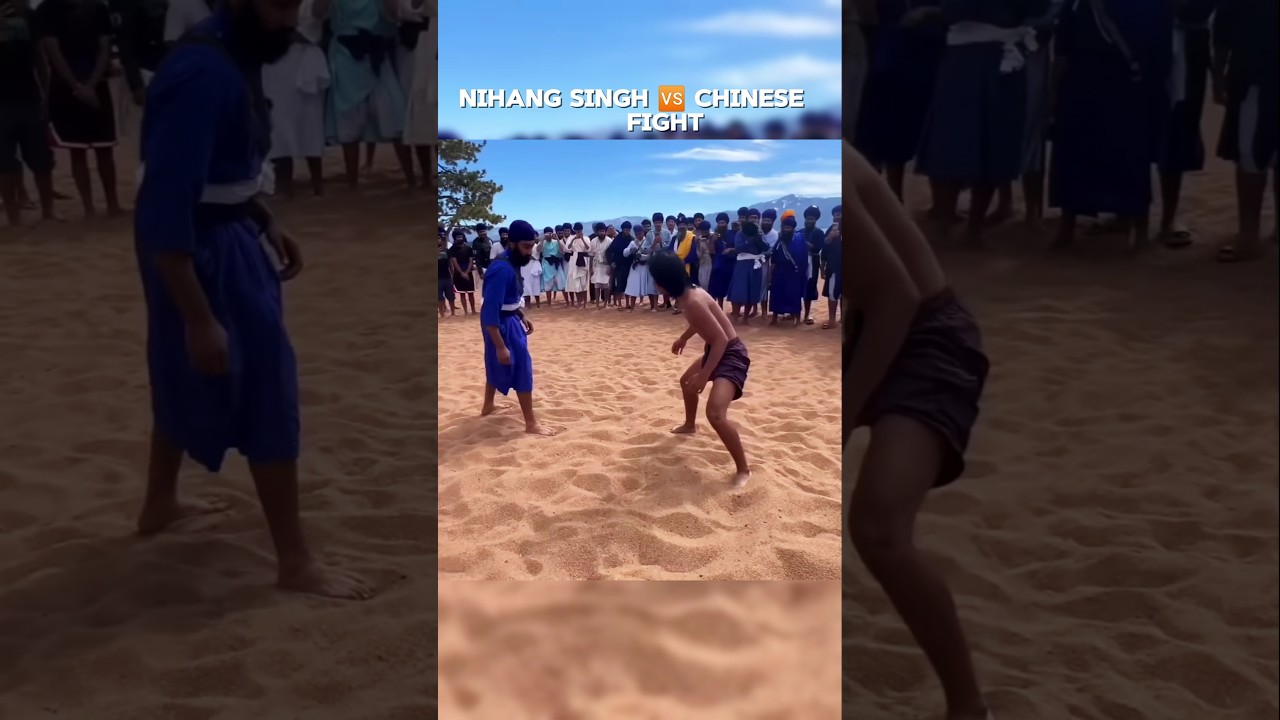 Nihang Singh vs Chinese Fight 🥋