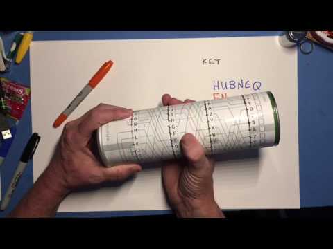 Pringles Can Enigma Machine