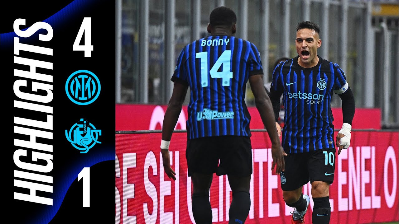 Inter Dominates Cremonese with 4 Goals in Exciting 4-1 Victory ⚽ | Serie A 25/26 Highlights