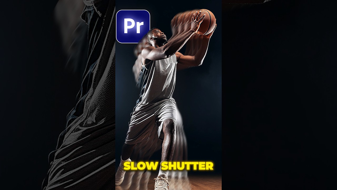 Create Slow Shutter Effect in Premiere Pro 🎥