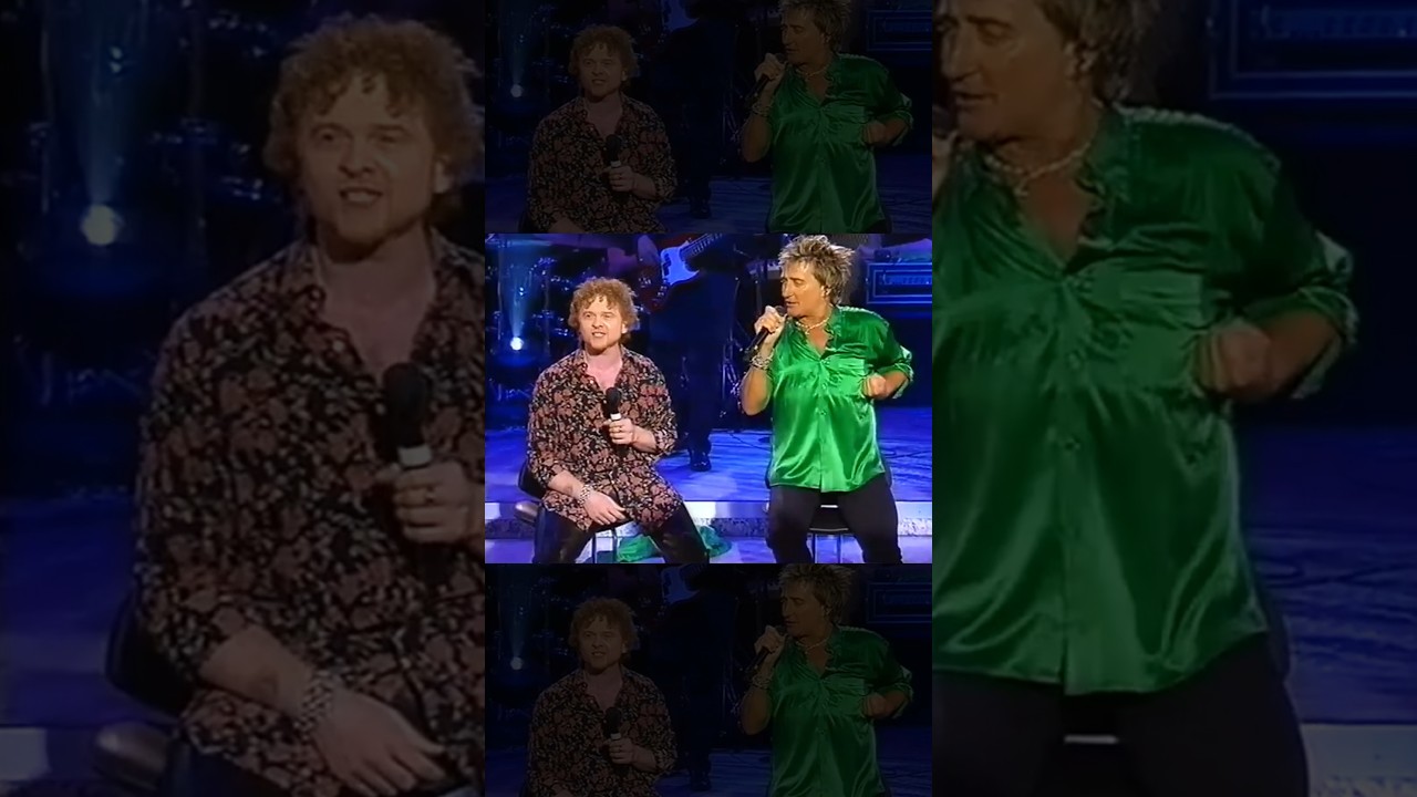 In 1998, Mick Joins Sir Rod Stewart for 'The First Cut Is The Deepest' (1998) 🎶