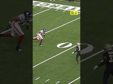 THEO JOHNSON WITH HIS SECOND TOUCHDOWN OF THE GAME FOR THE GIANTS VS SAINTS 🤩🇨🇦