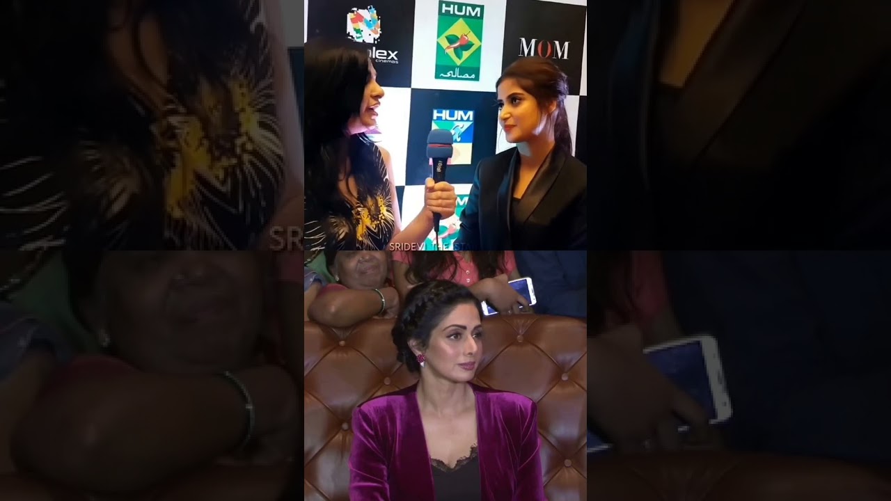 Sajal Ali & Sridevi: Indian & Pakistani Cinema Icons