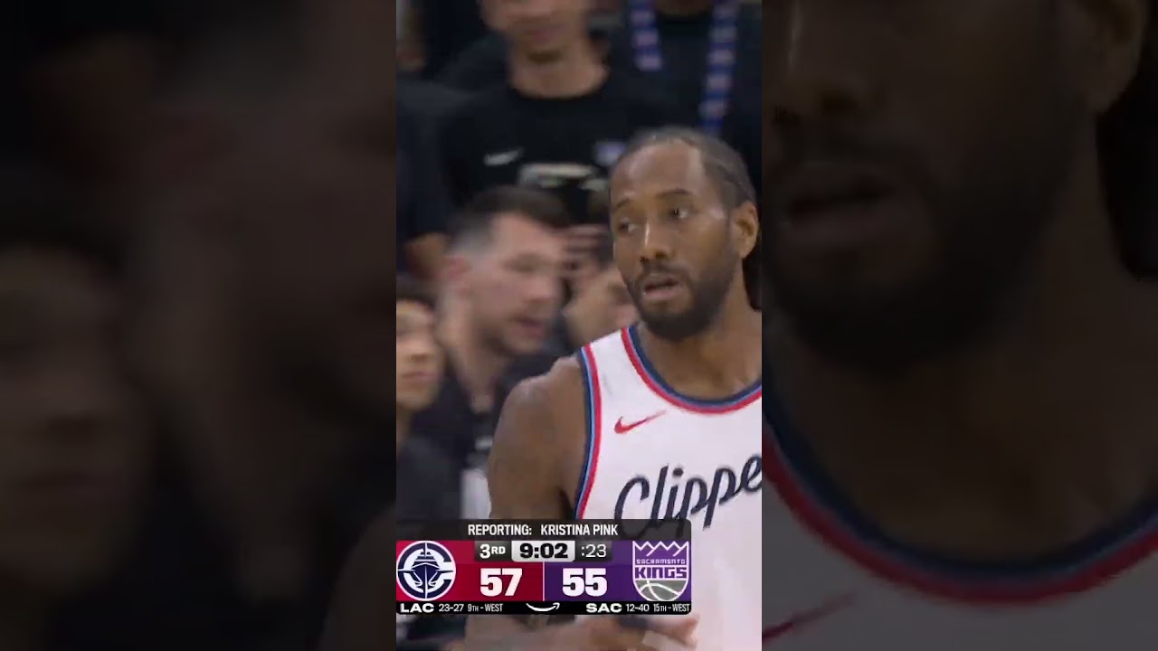 Kawhi cooking 31 PTS vs. Kings 🔥