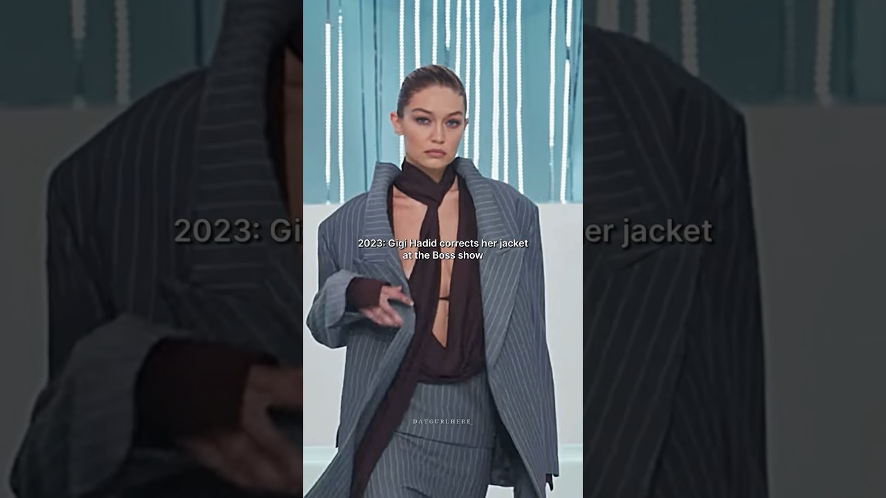 The Hadid sisters✊🏻 #model #fashion #runway #shorts