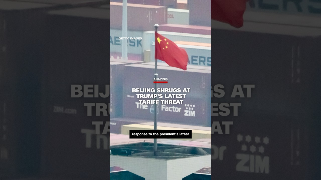 Beijing Dismisses Trump’s New Tariff Threats