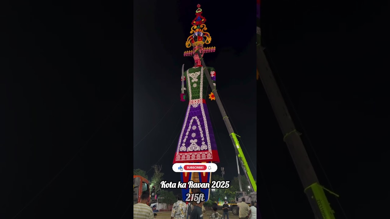 Kota's Tallest Ravan for Dusshera 2025 🪔
