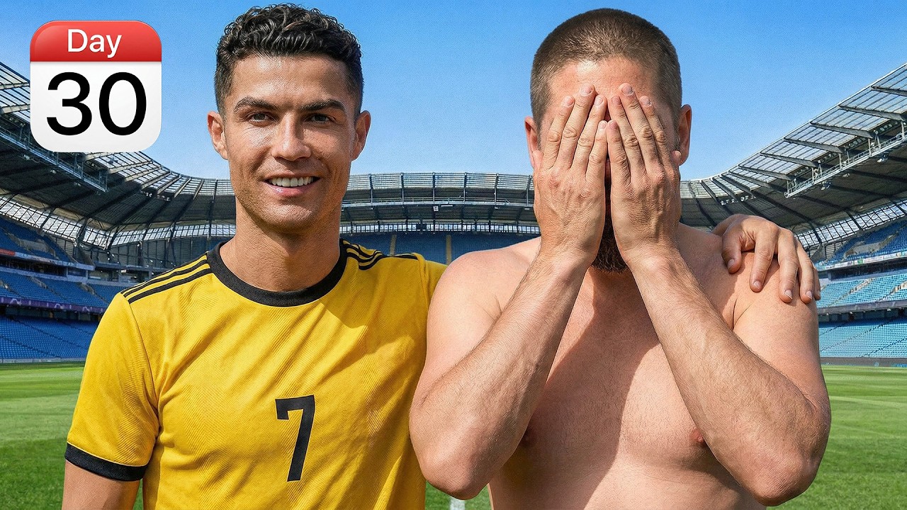 He Got Fit in 30 Days To Meet Ronaldo