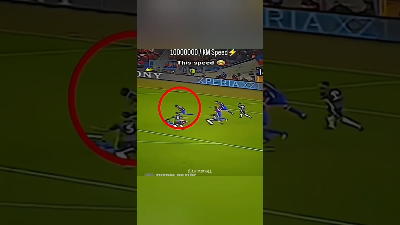 Watch This Bro Channel His Inner Flash ⚡ | Incredible Soccer Speed!