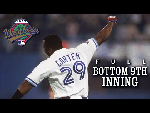 FULL 9TH INNING: 1993 World Series Game 6 (Joe Carter's walk-off home run) | Epic Innings