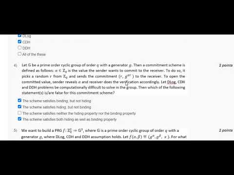 FOUNDATION OF CRYPTOGRAPHY WEEK -9 ASSIGNMENT SOLUTION|| STUFFVISH