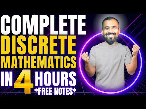 Complete Discrete Mathematics in One Shot (4 Hours) Explained in Hindi