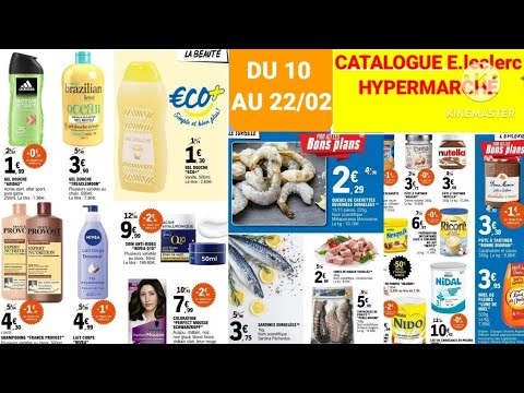 Eleclerc Hypermarché Promotions Feb 10-22 🛒