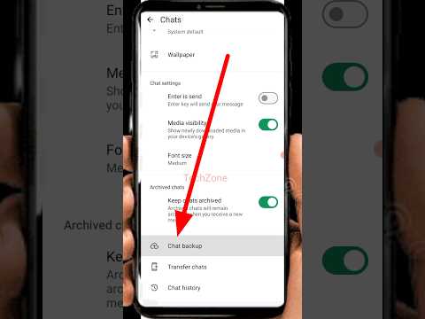 how to take whatsapp chat backup | Whatsapp backup #shorts