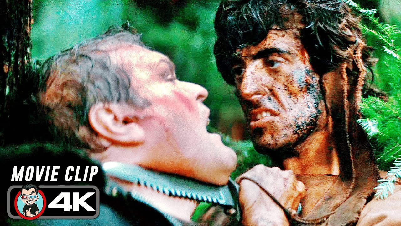 Rambo Confronts Corrupt Cops in First Blood 💥