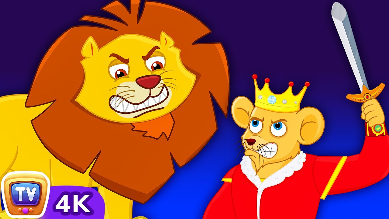 Lion and Mouse Bedtime Story 🦁🖱️ | ChuChu TV