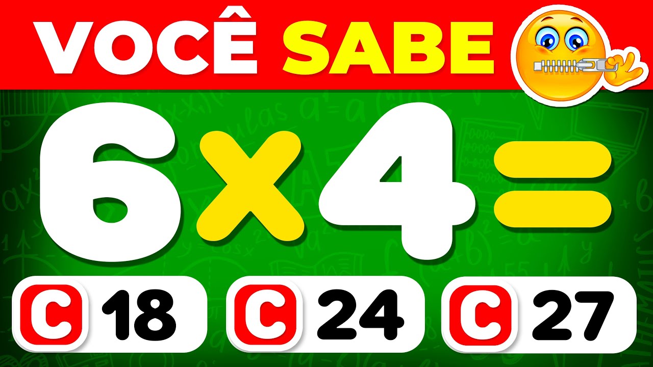 Desafio de Multiplicação! Teste suas Habilidades Matemáticas 🧮