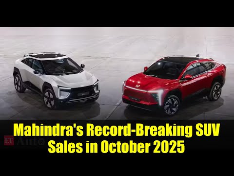 Mahindra's Record-Breaking SUV Sales in October 2025
