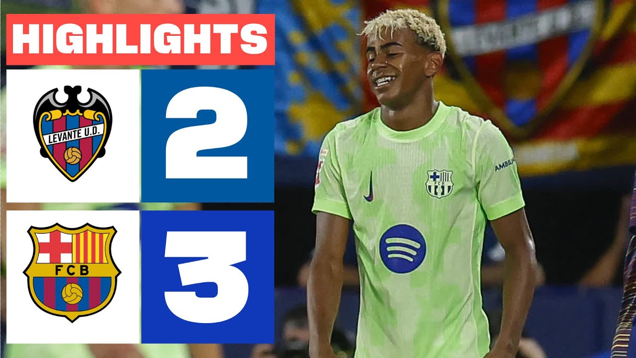 ¡Increíble remontada del FC Barcelona en Valencia! 🏟️