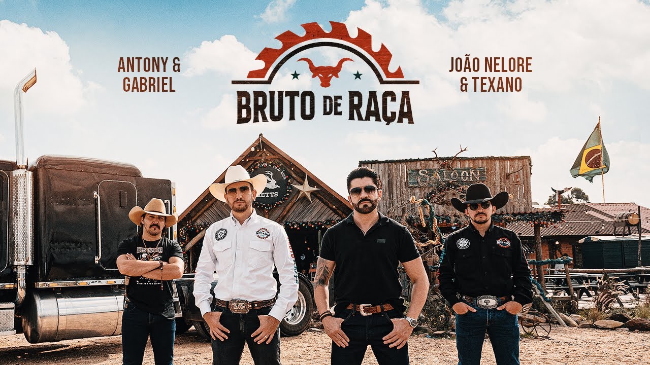 Bruto de Raça 🎶 Antony & Gabriel, João Nelore & Texano - Marco Brasil (Clipe Oficial)