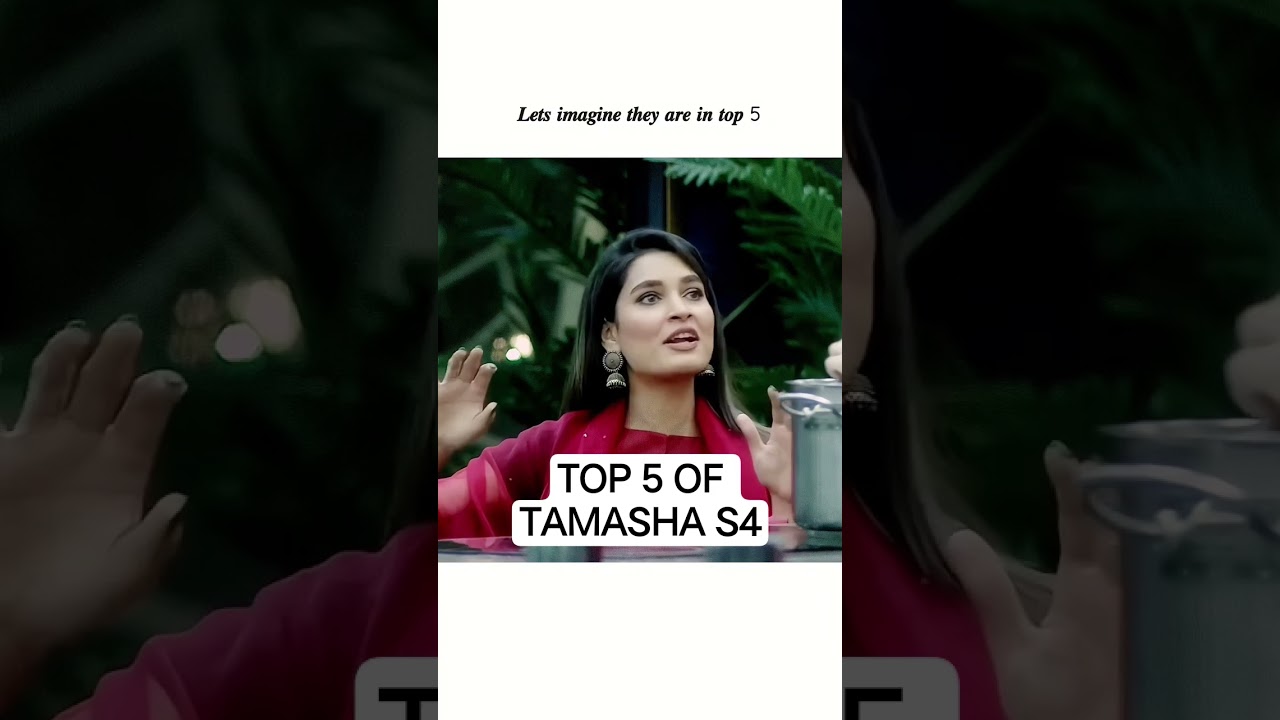 TOP 5 Top 5 Moments from Tamasha Season 4 🤩🔥