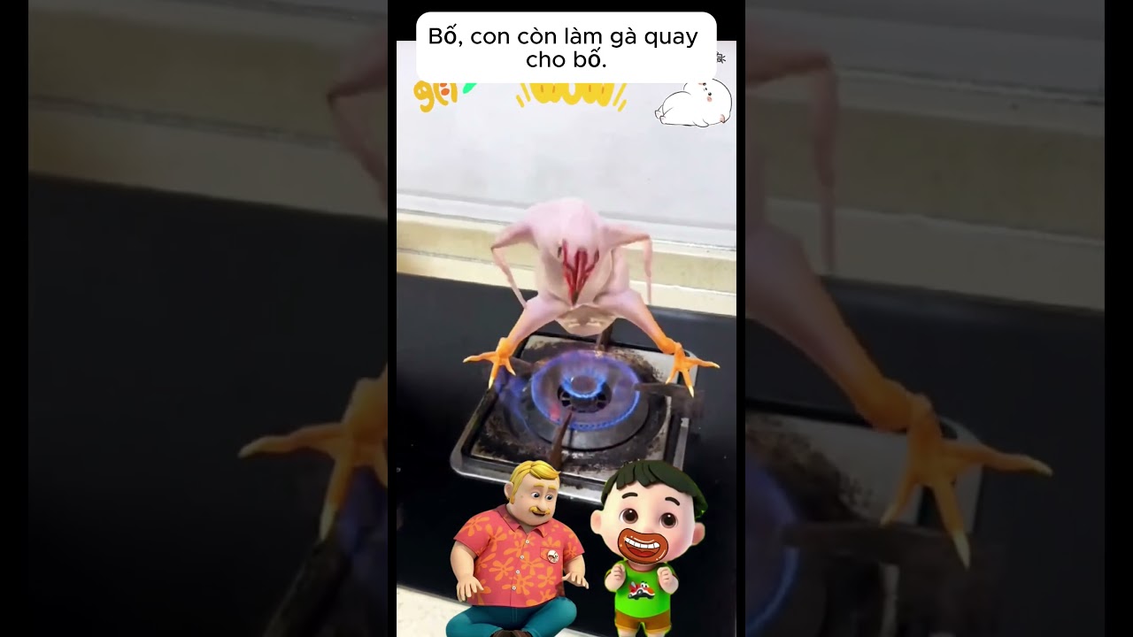 Đầu To chế máy tập thể dục giúp bố giảm cân hài hước 😂