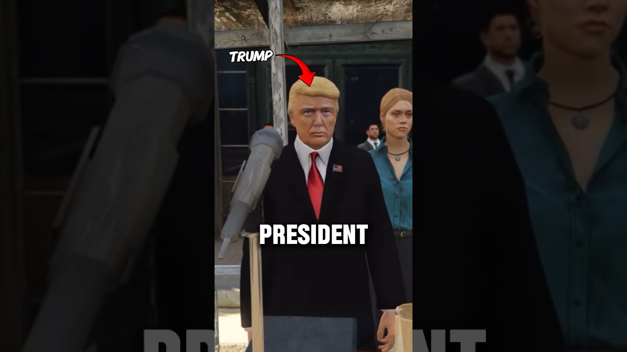 Trump Assassination Scene in GTA 5 😱