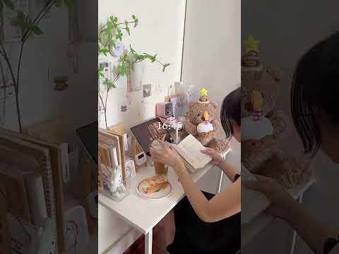 Aesthetic after school routine 🕯️ | cozy fall vibes, studying & unwinding (study with me)