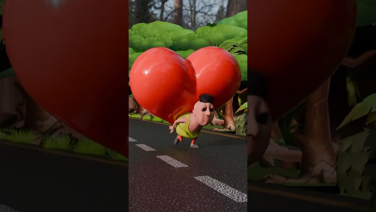 Hammoud Habibi's Heart Grows Bigger! 😂 #Shorts #Animation