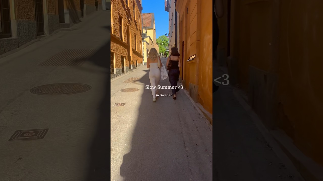 Quiet Summer Stroll in Stockholm πΈπͺ