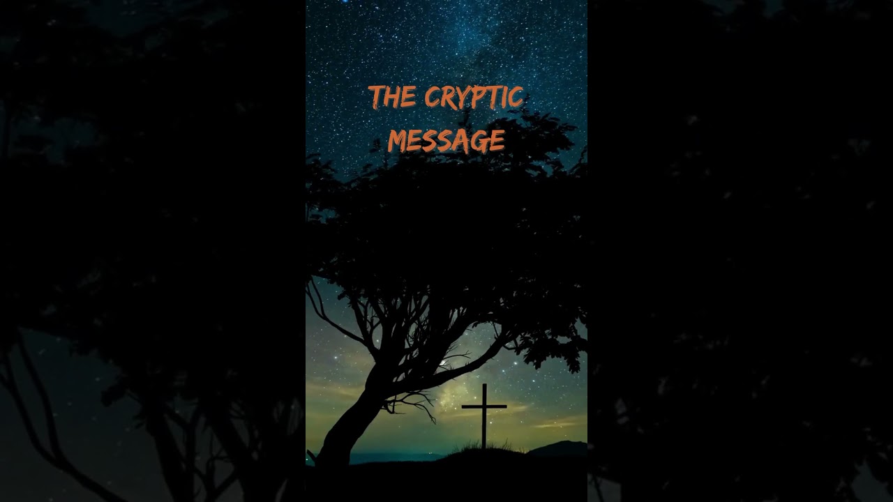 Decoding the Mysterious Cryptic Message: Unlock Hidden Secrets 🕵️‍♂️