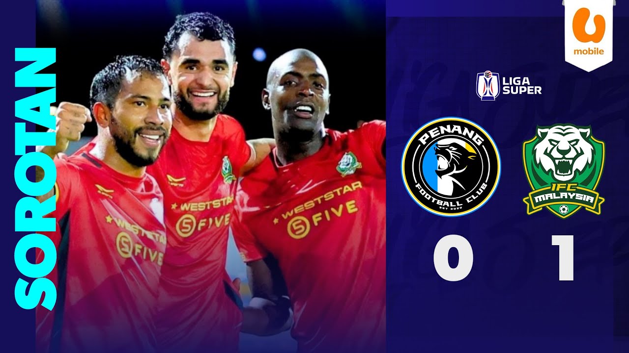 Penang FC Loses 0-1 to Imigresen FC in Liga Super 2025/26 Highlights ⚽