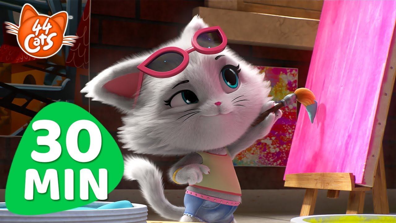 44 Cats: Pawesome Art Moments 🎨