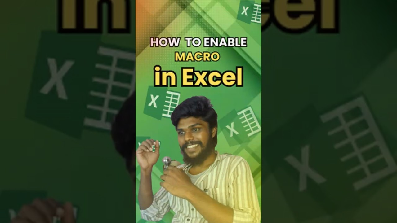 How to Enable Macros in Excel π₯ | Excel Tips & Tricks | #Time2Tech #Time2Tech #excel #exceltips