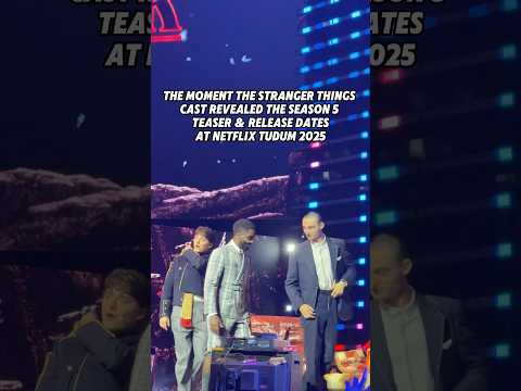 Stranger Things teaser Netflix Tudum #strangerthings #strangerthings5 #netflix #netflixseries #tudum