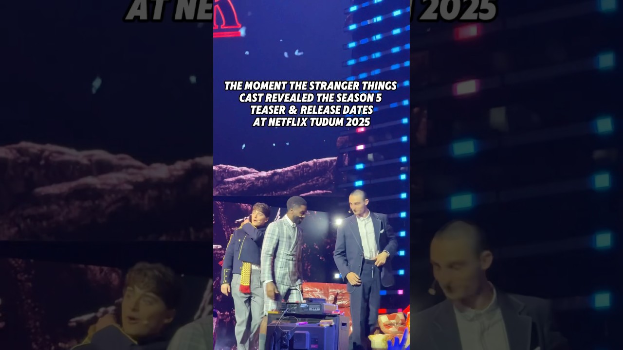 Exciting New Teaser for Stranger Things Season 5 on Netflix! 🔥