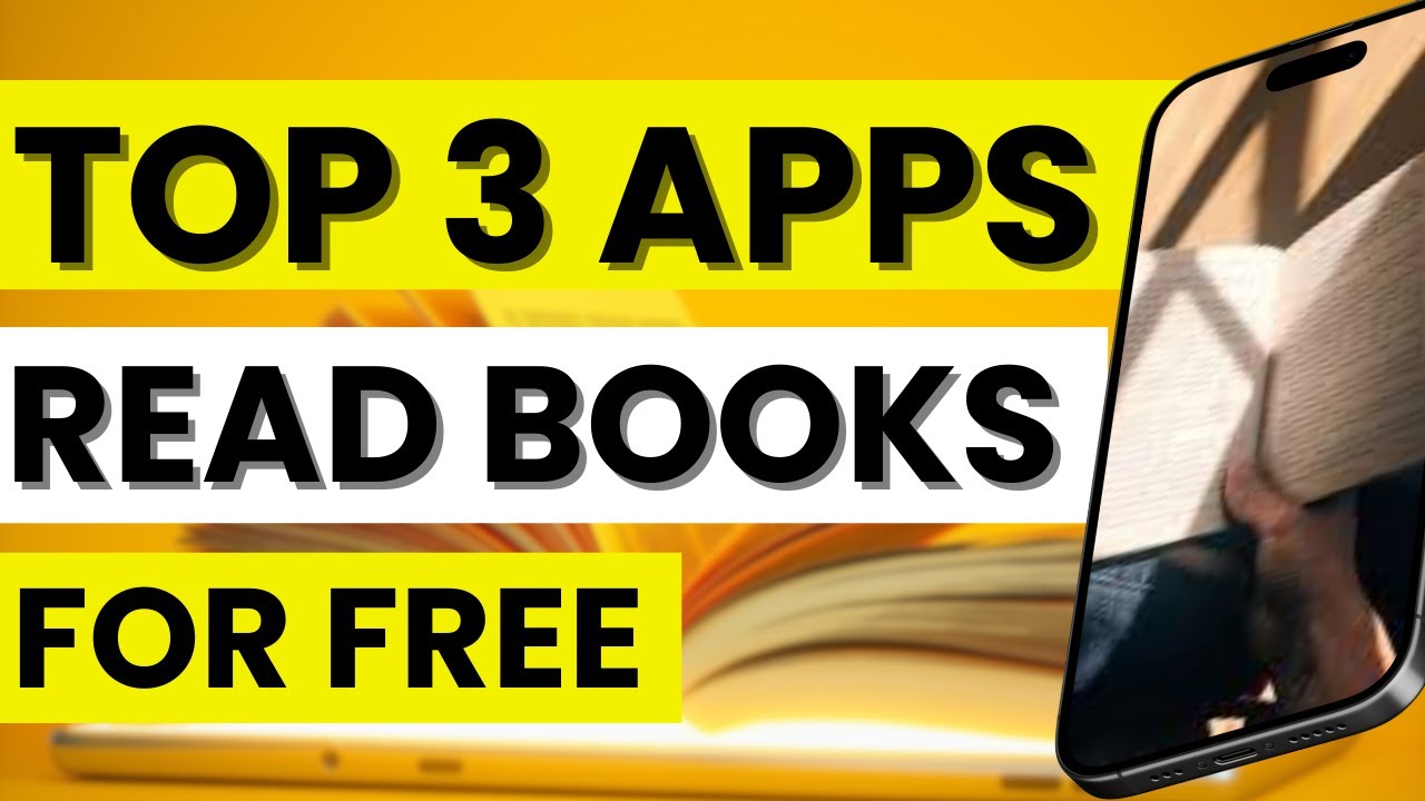 Top 3 Free Book Reading Apps 📱