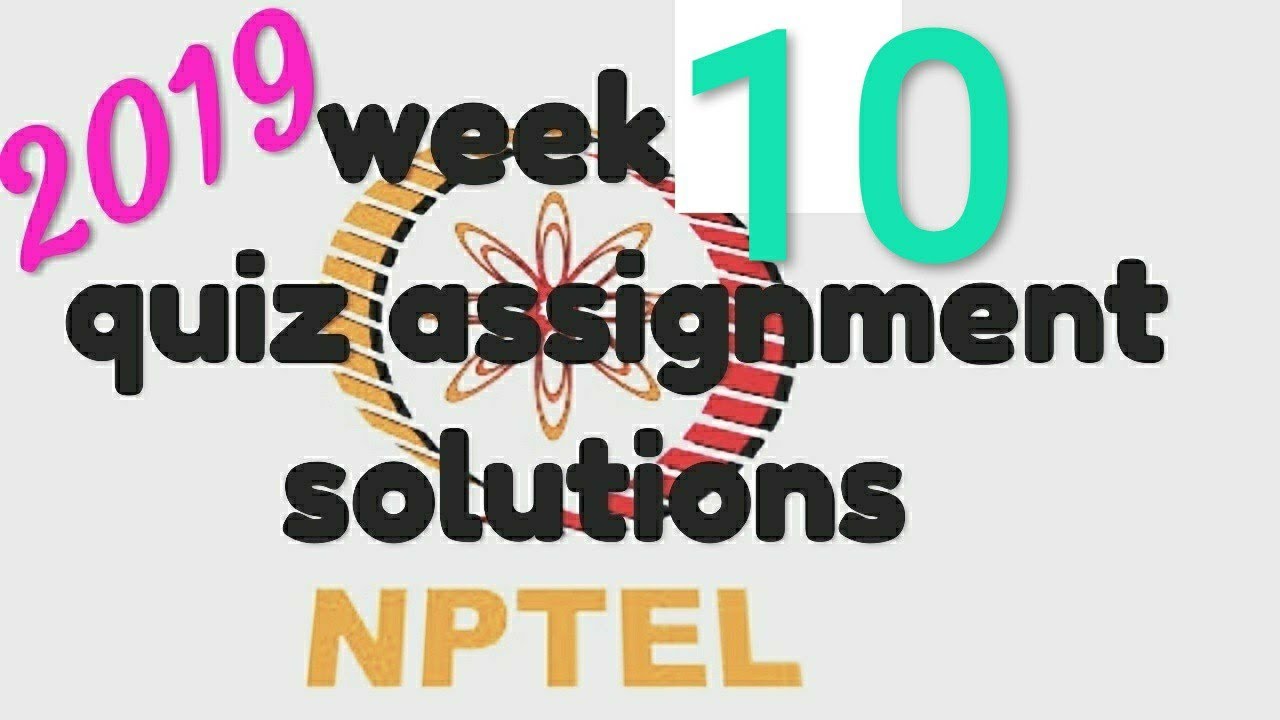 NPTEL Python Computing Week 10 Quiz Solution